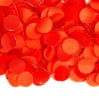 Confettis en papier en rouge 100g