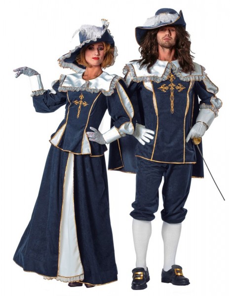Musketeer Matthieu mænds kostume Deluxe 2