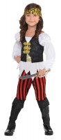Vorschau: Piratin Martine Kostüm für Mädchen