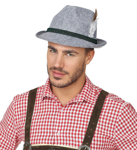 Tyrolski kapelusz typu fedora Theo 3