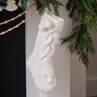 Aperçu: Chaussette de Noël nordique 45 x 20 cm