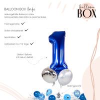 Vorschau: Ballongruß in der Box 5er Set Blau 1