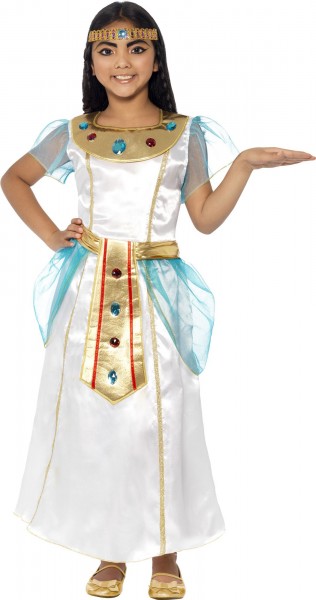 Disfraz de Cleopatra adorable para niña