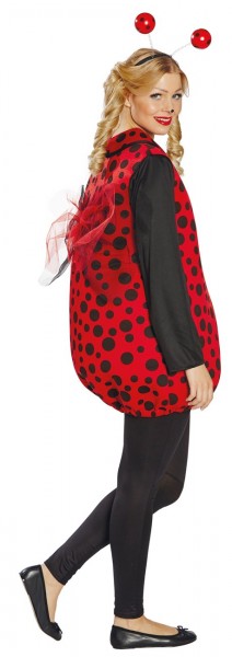 Ladybug dots lady kostuum 3
