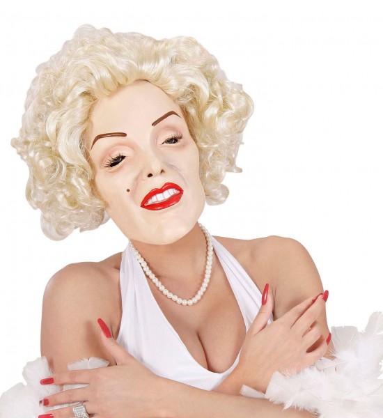 Diva Marilyn mask with wig