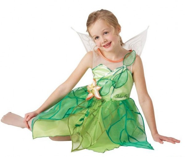 Fairy Tinker Bell kostym för barn