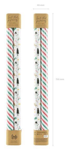 Little Christmas wrapping paper 2-part 5