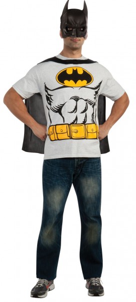 T-shirt Batman szary
