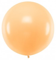 XXL ballong party jätte aprikos 1m