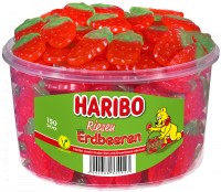 150 Haribo Erdbeeren 1350g