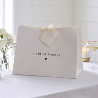 Oversigt: Geschenktasche für die Brautjungfer Modern Luxe
