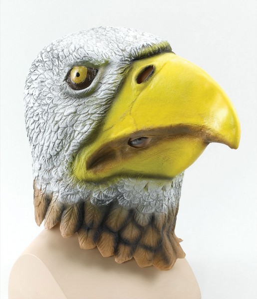 Premium Adler Vollkopfmaske