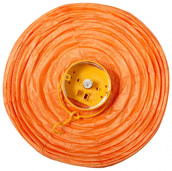 Lanterne LED orange 30cm
