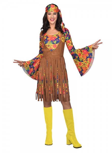 70er Jahre Hippie Kostüm Gabby 4