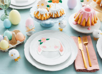 Preview: 6 Colorful Easter Brunch Egg Candles 7cm