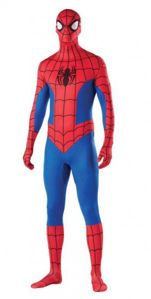 Spiderman costume morphsuit superhero