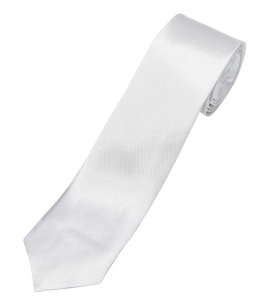Corbata blanca brandon