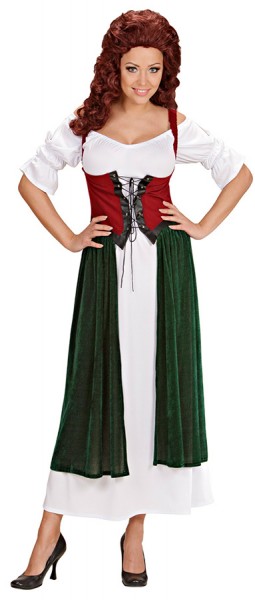 Smuk middelalderlig kjole Nancy 2