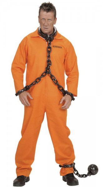 Costume homme détenu de prison 4