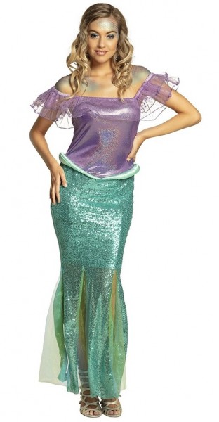 Meerjungfrau Kostüm Marielle für Damen