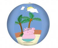 Förhandsgranskning: Peppa Pig stranddagvattenboll 29cm