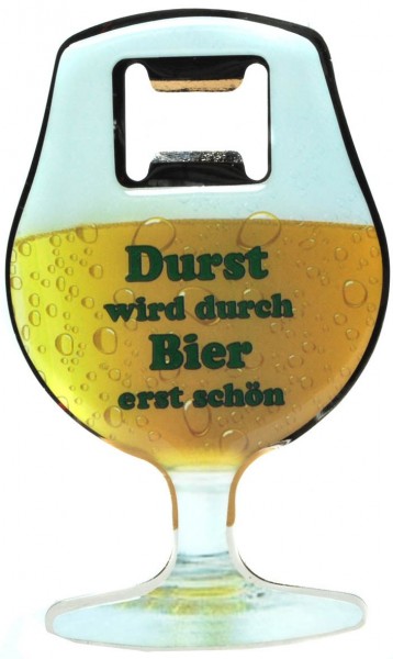 Bierglas Flaschenöffner