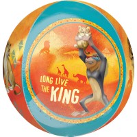 Lion King Orbz ballon 38 x 40 cm