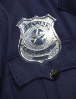 Specielt politiagent-badge