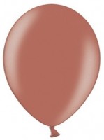 Anteprima: 20 palloncini in metallo color terra di Siena 23cm