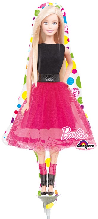Bar palloncino Barbie figura