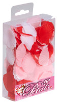 Voorvertoning: 150 Streudeko rozenblaadjes rood-wit-roze