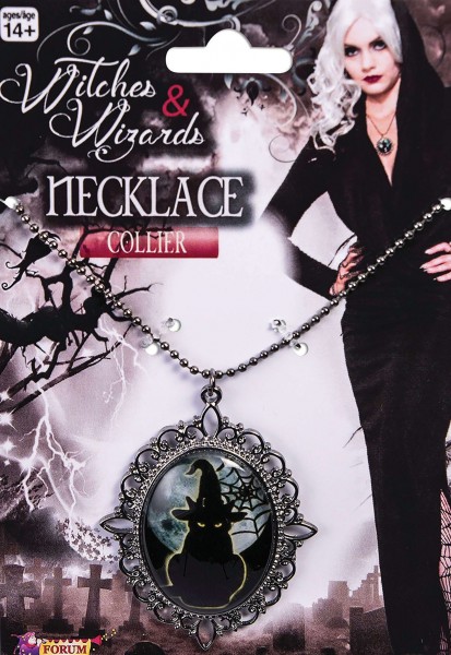 Mira witches cats necklace