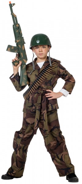 Soldaten Camouflage Anzug Für Kinder