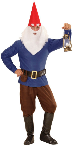 Men's dwarf costume blue