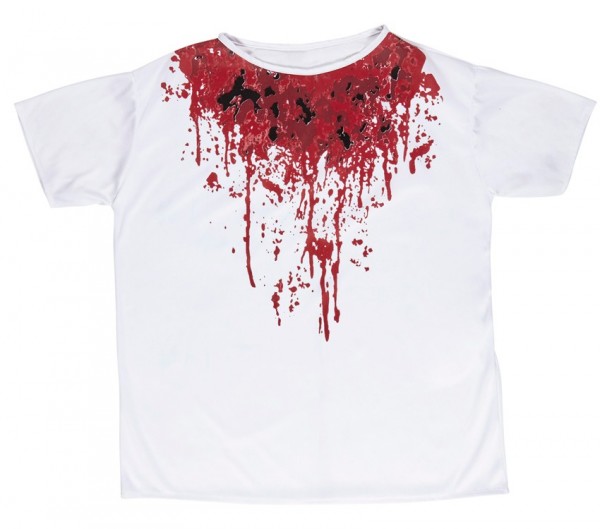 Blodig slaktarskjorta för vuxna