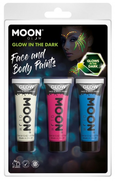 Moon Glow in the Dark Make-up