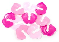Pieds baby décoratifs rose