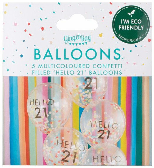 5 Milestone 21`st Eco Ballon 30cm 3