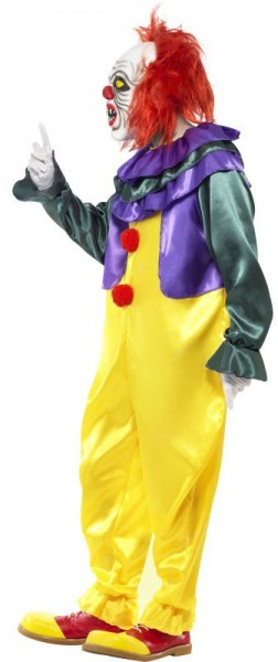 Costume de clown d'horreur classique pour homme Halloween 3