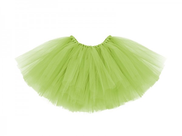 Nice tutu green with dotted bow 2