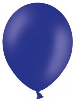 Preview: 50 party star balloons dark blue 30cm