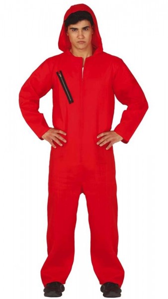 Kriminelle overaller for mænd røde