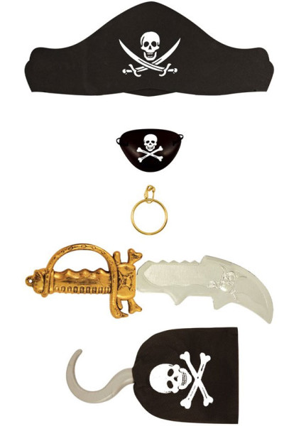 Captain Rotbart Pirate Set