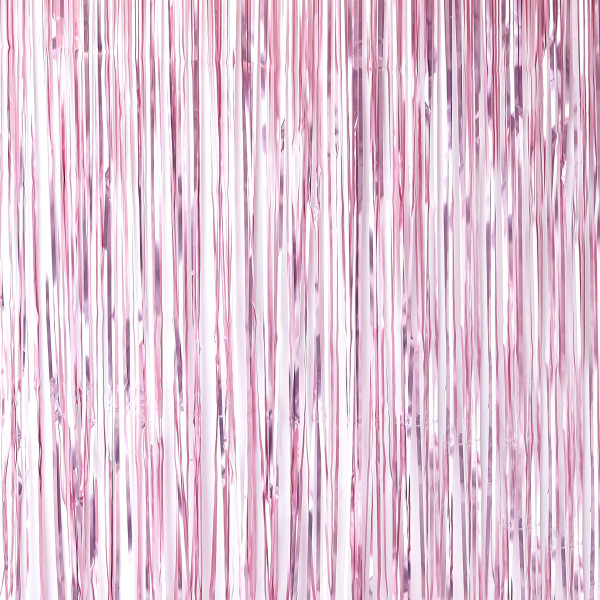Pink Newborn Star Curtain 2.2m x 90cm