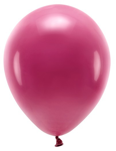 10 ballons éco pastel mûre 26cm