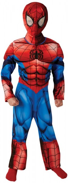 Ultimate Spiderman Deluxe barndräkt
