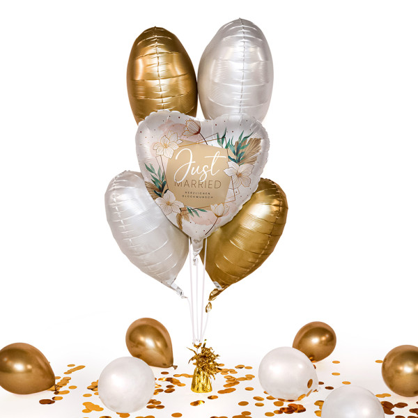 Heliumballon in der Box Modern Boho Wedding