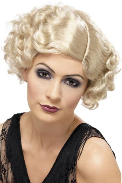 Blonde jaren 20 Flapper Diva pruik