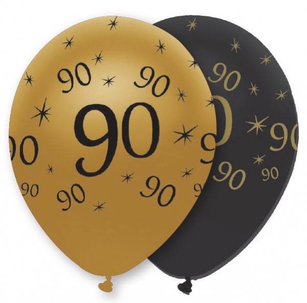 Magical 90th Birthday balloons 30cm