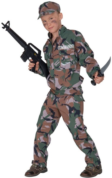 Soldier costume for children
